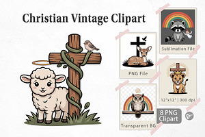 Christian Vintage, a Graphic by Artnoy