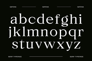 Gatena Serif Modern