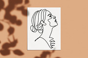 Woman Minimal Line Art Collection, an Illustration by velychko.ua (Thumbnail 11 of 18)