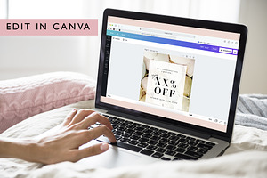 Easter Sale Email Template Canva