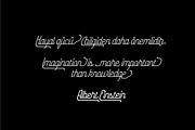 Yasemin, a Script Font by BULENT YUKSEL (Thumbnail 11 of 11)
