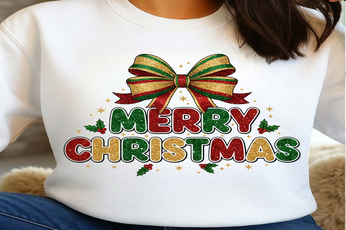 Merry Christmas Bow PNG, an Object Graphic by Digi_Design_World (Photo 3 of 3)