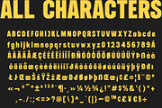 Arnel Distort, a Sans Serif Font by Craft Supply Co. (Thumbnail 8 of 8)