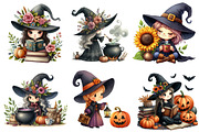 Halloween Witch clipart, an Illustration by Designworld (Thumbnail 2 of 6)