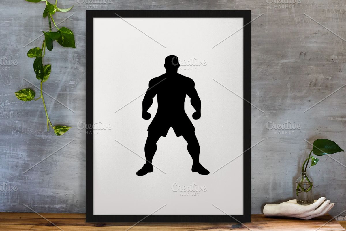 Fitness Silhouette SVG, a Sport Illustration by newminddesign (Photo 2 of 3)
