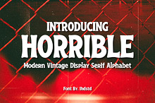 Horrible Modern Vintage Display