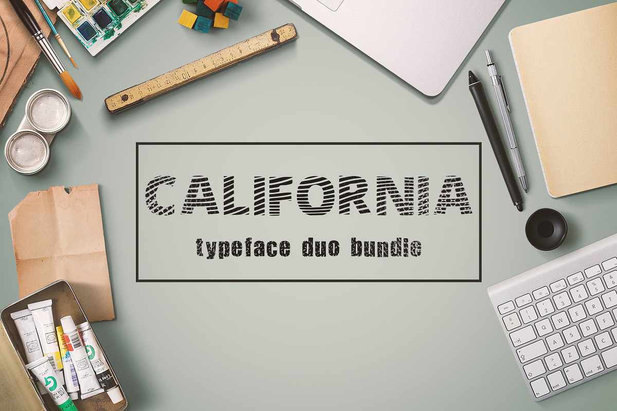California - Font & freebies! preview 2