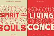 Jamero - Modern Sans Font, a Sans Serif Font by Say Studio (Thumbnail 2 of 13)