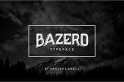 BAZERD - Typeface, a Serif Font by Anatadesign (Thumbnail 5 of 5)