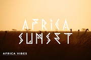 AFRICA VIBES FONT DISPLAY, a Serif Font by Andika Fez (Thumbnail 4 of 8)