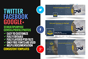 33% OFF  |  Fb Tw G+ Cover, a Templates & Theme by Pixel Strawberry (Thumbnail 1 of 5)