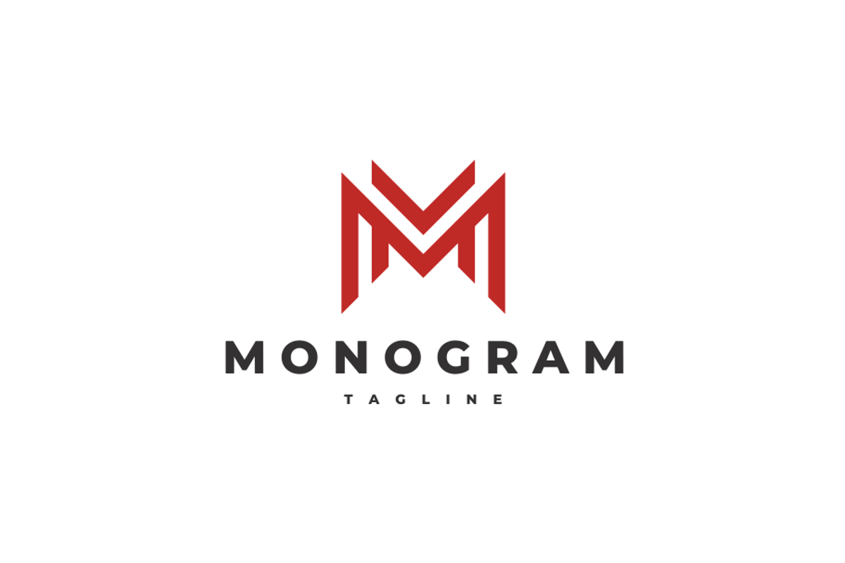 Monogram Letter M MM Logo, a Branding & Logo Template by johnkent (Photo 1 of 3)