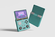 Game Console Mockup For Branding, an Advertising Mockup by bimockup (Thumbnail 6 of 6)