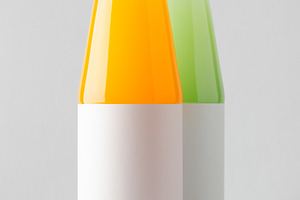 Juice bottle mockup JPEG, a Food & Drink Photo by Shablon