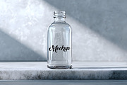 Glass Bottle Mockup, a Product Mockup by GenesisCreativeCo (Thumbnail 3 of 4)