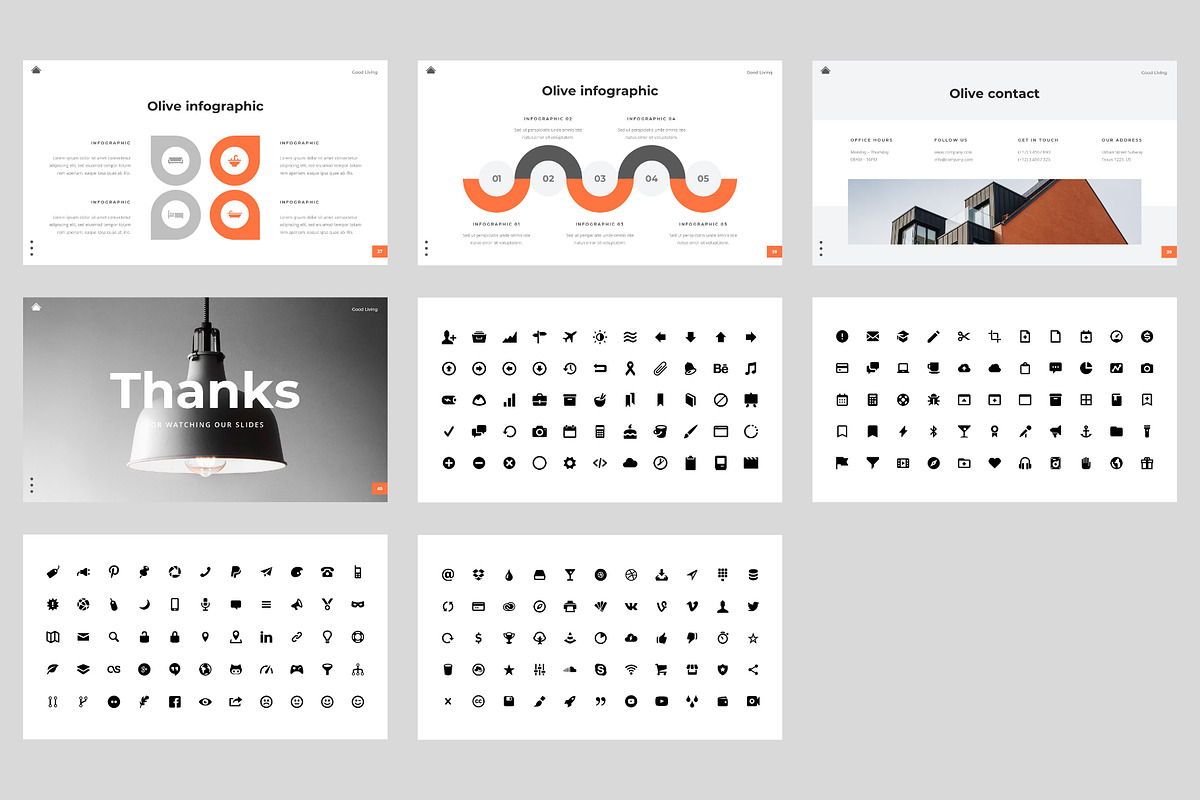 Home & Interior PowerPoint Template, a Presentation Template by BeadyLab (Photo 6 of 6)