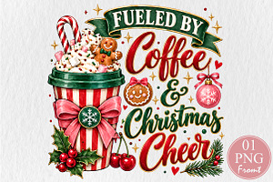 Fueled By Coffee & Christmas Cheer P