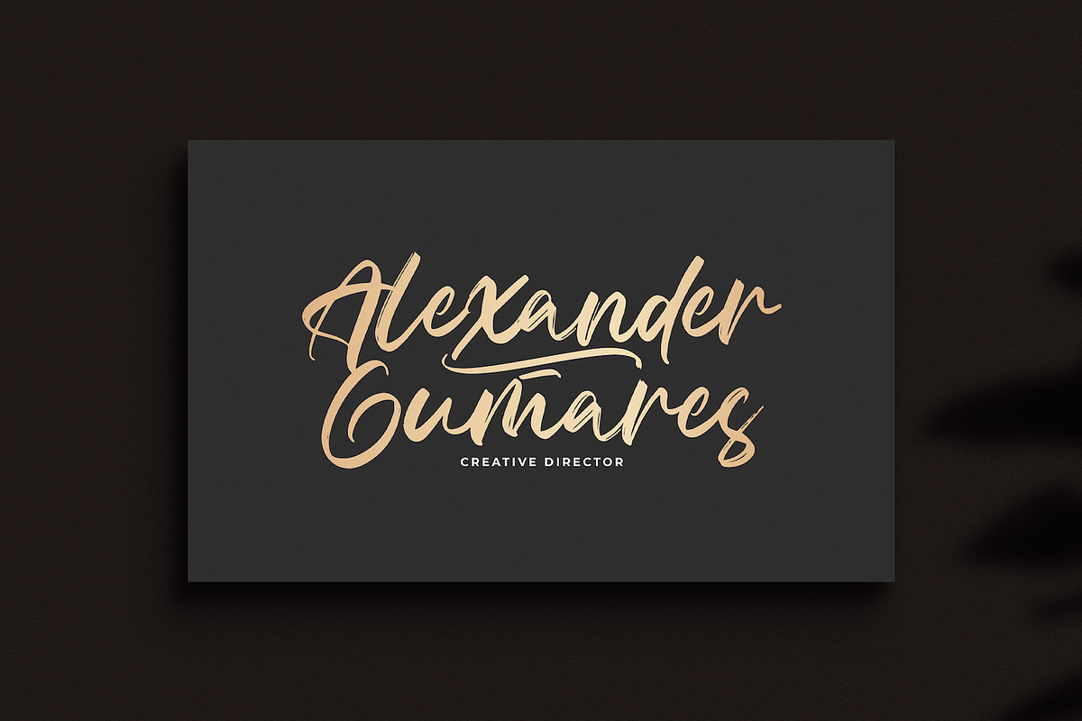 Celline Fram - Textured Brush Font, a Script Font by StringLabs (Photo 7 of 14)