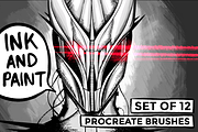 Procreate Brushes Bundle, a Brush Add-On by MiksKS (Thumbnail 23 of 61)