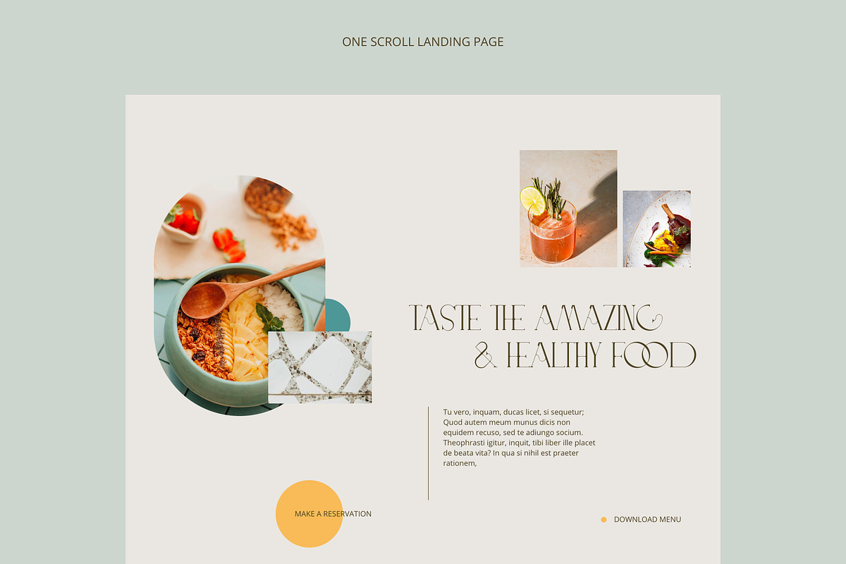Palm Bali | Services UI Template, a Landing Page Template by Skolastika Phoebe (Photo 5 of 6)