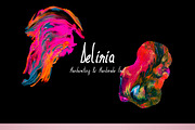 Deliria Handwriting Font, a Script Font by Designerbundle (Thumbnail 2 of 2)