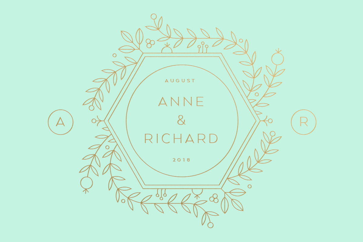 Floral + Frame, a Decorative Illustration by EightHourDay (Photo 2 of 4)