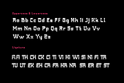 Tanire - Futuristic Tech Font, a Sans Serif Font by twinstd (Thumbnail 7 of 10)