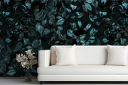 Warm Golden Foliage Pattern, a Pattern Graphic by MalyskaStudio (Thumbnail 4 of 5)
