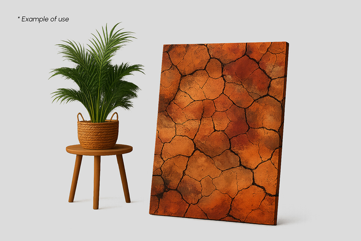 Painted Crack Texture Pattern, a Pattern Graphic by Pitchlook.Studio (Photo 3 of 3)