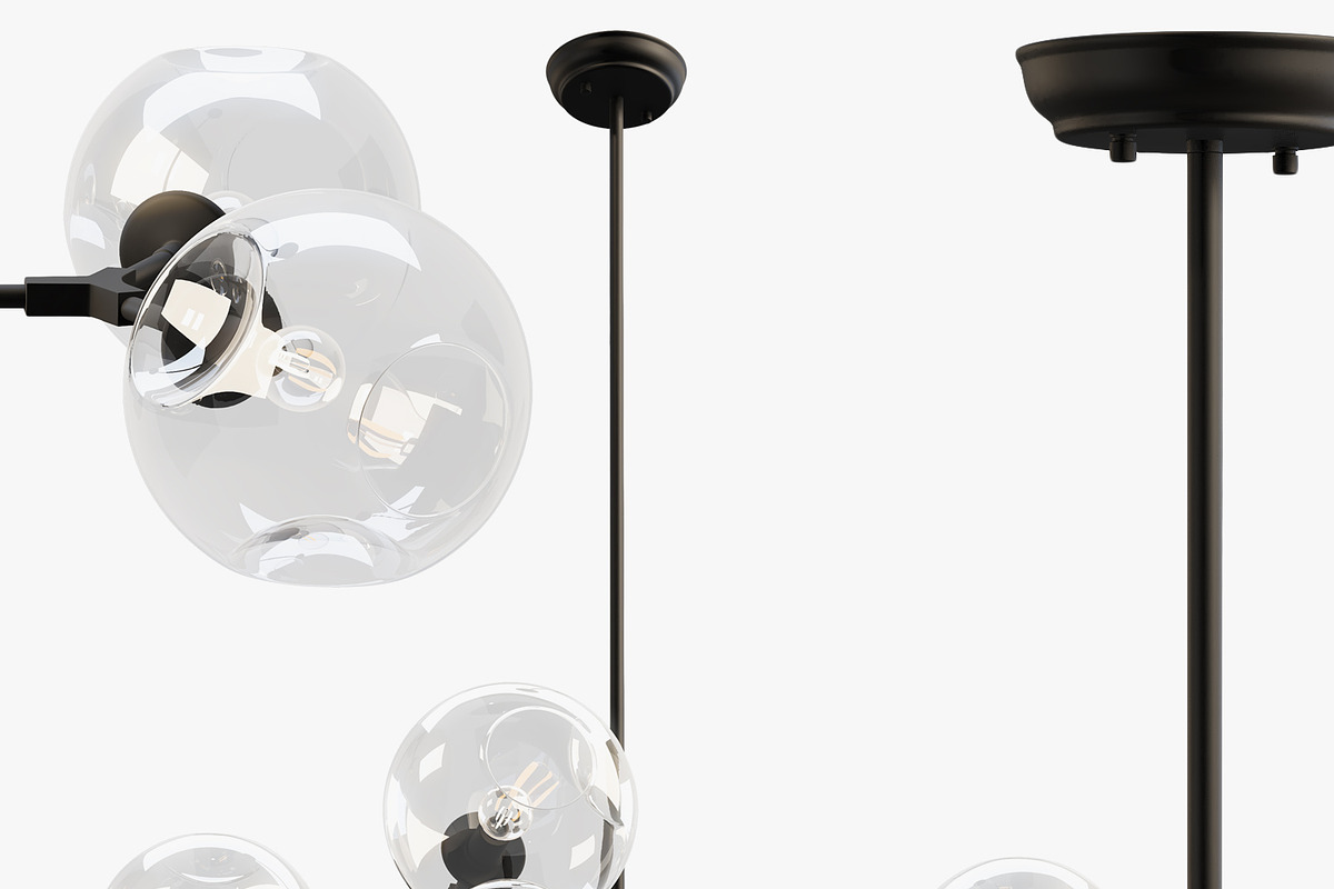 Joybird Atlas Chandelier, a Light 3D Model by 3dmitruk (Photo 1 of 10)
