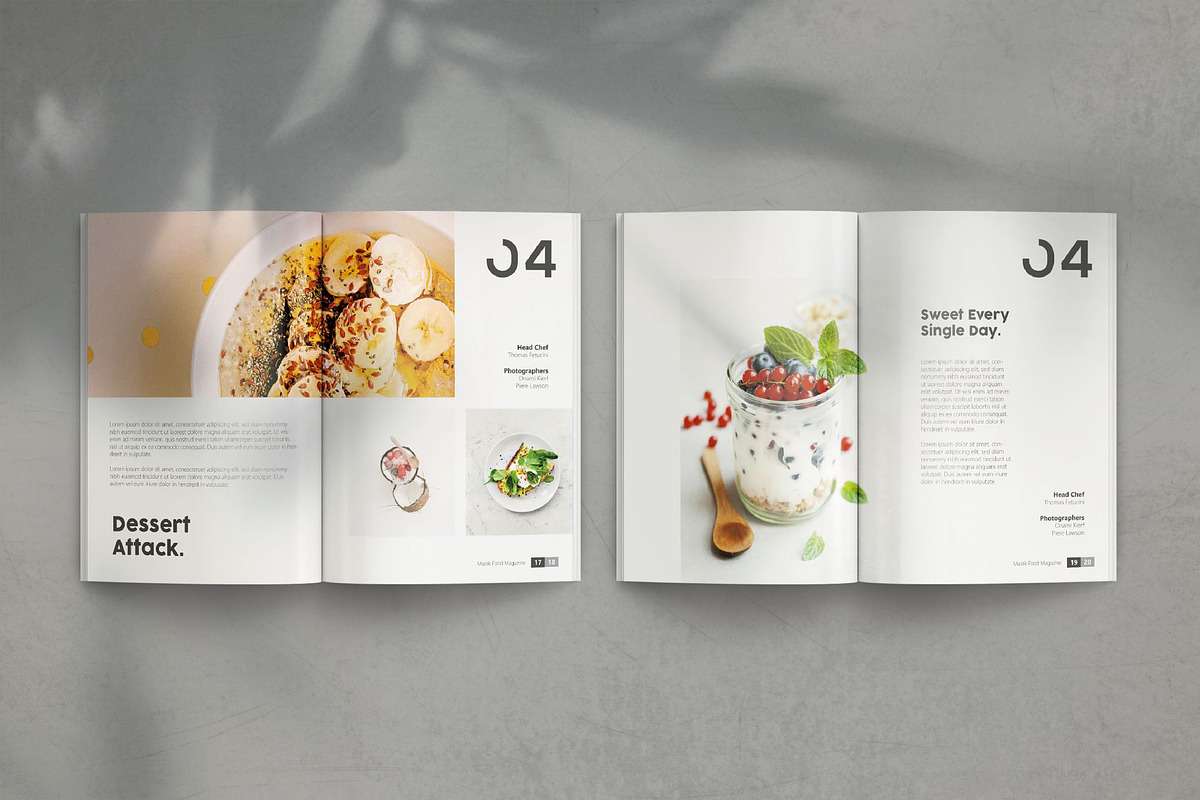 Masak Food Magazine Template, a Magazine Template by 730 Studio (Photo 3 of 5)