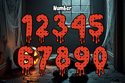 Halloween Blood - Spooky Font, a Sans Serif Font by KiddoGlyphs Studio (Thumbnail 6 of 6)