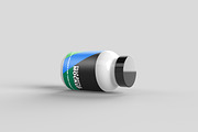 White Pills Bottle Mockup Set, a Cups & Container Mockup by DigiArt (Thumbnail 2 of 10)