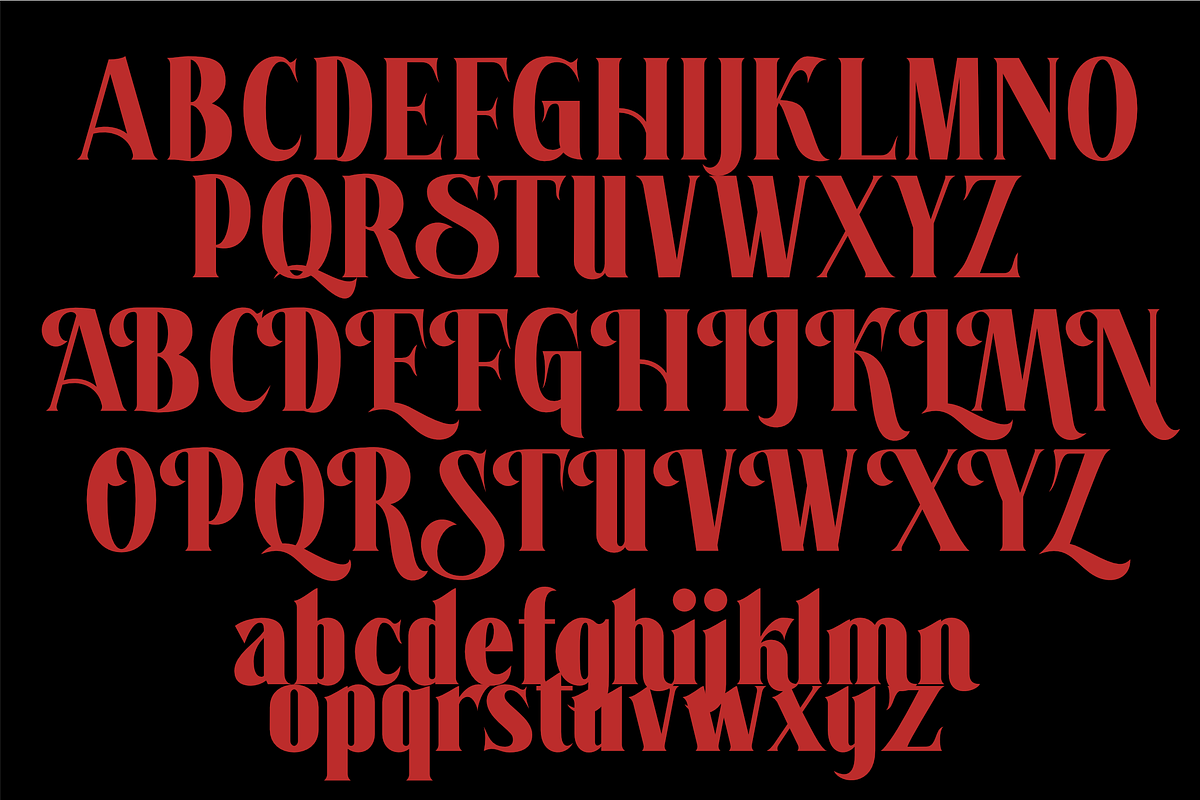 Muflesh - A Classic Bold Display, a Font by zamjumps (Photo 7 of 9)