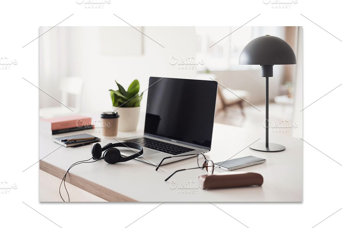Home Office Stock Photography Bundle, a Business Photo by Octopus_Vibes (Photo 3 of 14)