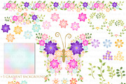 Butterflies and Flowers, an Illustration by Mia's Graphic Design (Thumbnail 7 of 11)