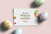 Easter Eggs and Card Mockup, an Advertising Mockup by DesignRushMarket (Thumbnail 5 of 8)