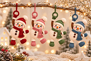 Christmas Snowman Ornament STL, a Characters & Person 3D Model by Layerology (Thumbnail 3 of 3)