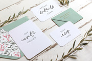 Rustic Wedding Suite Mockup Olive 3, a Print Template by ILLONA GRAPHICS (Thumbnail 1 of 5)