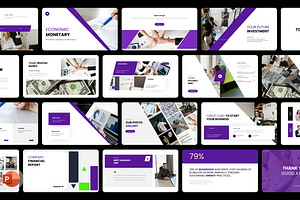 Economy & Finance Presentation, a Presentation Template by Hammad Arif