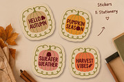 Autumn & Fall Pumpkins SVG Bundle, a Seasonal Illustration by ashek (Thumbnail 7 of 10)