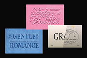 Letterpress Paper Text Effects, a Layer Style Add-On by Matsero (Thumbnail 2 of 4)