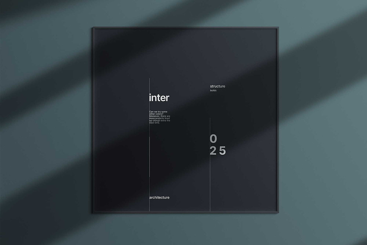 Photo Frame Mockups, an Advertising Mockup by Graphic Pear (Photo 8 of 14)