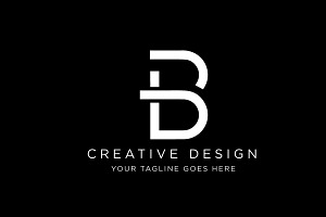 Minimal Letter BT TB Logo Design, a Branding & Logo Template by SaaDesigns