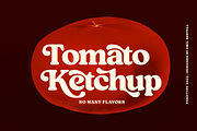 Tomato Ketchup Retro Serif Font, a Serif Font by Fenotype (Thumbnail 1 of 14)