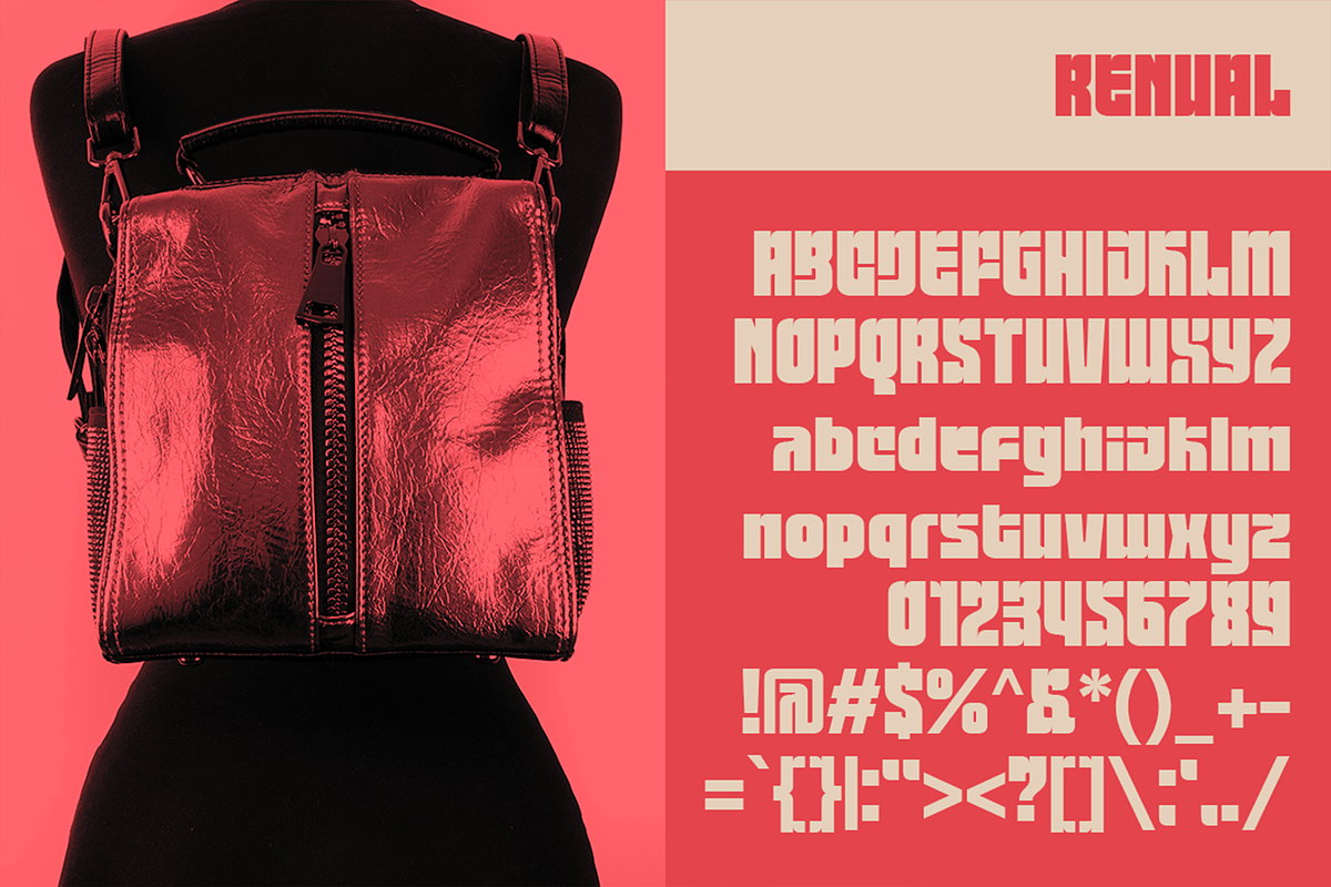 Renual - Contemporary Bold Fonts, a Sans Serif Font by Konstantine Studio (Photo 2 of 3)