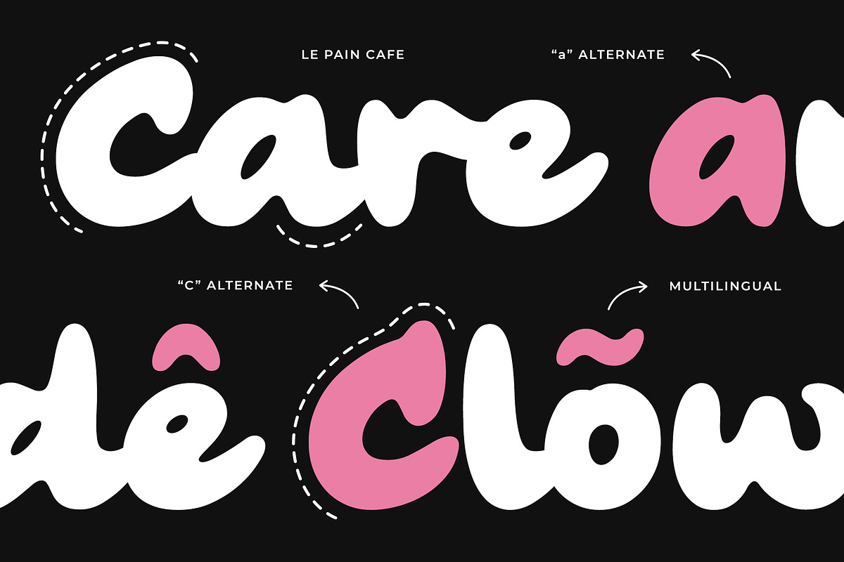 Le Pain Cafe - Nostalgic Bold Retro, a Handwritten Font by Typia Nesia (Photo 8 of 14)
