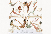 Pilates Reformer Wellness Studio Png, a Sport Illustration by Invite to Clipart (Thumbnail 1 of 8)