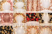 40 Balloon Garland Digital Backdrops, a Background Graphic by Walllow Creatives (Thumbnail 3 of 3)