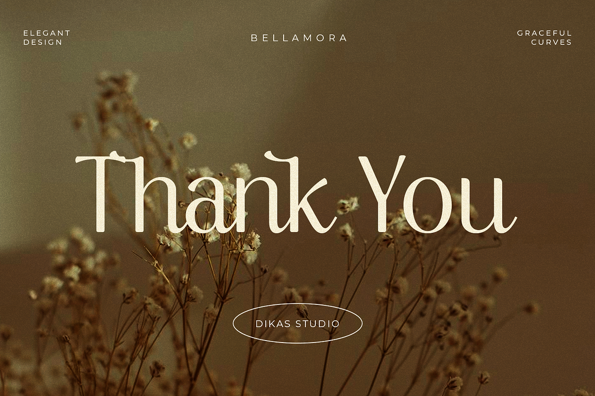 Bellamora - Aesthetic Script Font, a Script Font by Dikas Studio (Photo 10 of 10)